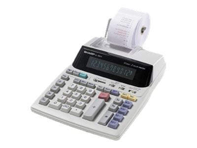 SHARP EL1801V  12 DIGIT DESKTOP PRINT DISPLAY