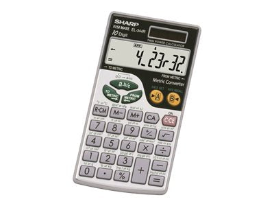 SHARP EL344RB  10 DIGIT METRIC CONVERSION CALC