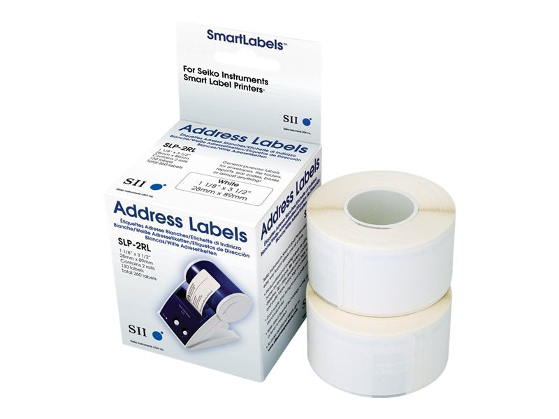 SEIKO THERMAL LABEL WHT 2-260CT  ADDRESS 1 X 3.5