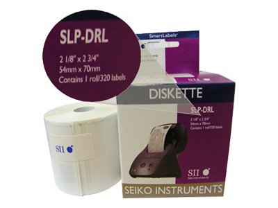 SEIKO THERMAL LABEL WHT 320CT DISKETTE/NAME TAG