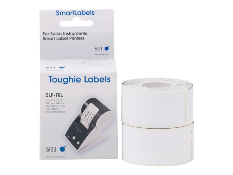 SEIKO THERMAL LABEL WHT 2-130CT TOUGHIE ADDRESS