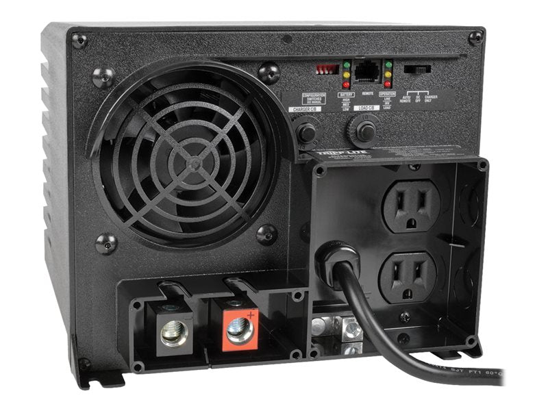 TRIPPLITE 1250W 2-OUTLET ATS INVERTER/CHARGER