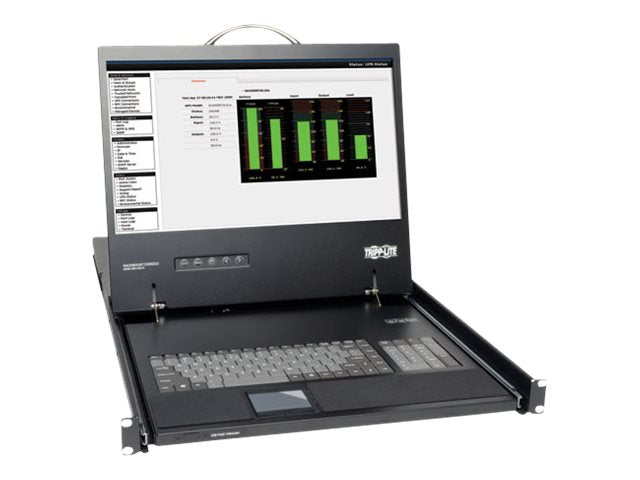 TRIPPLITE 1U CONSOLE TAA 19" LCD USB/PS2 KEYBOARD