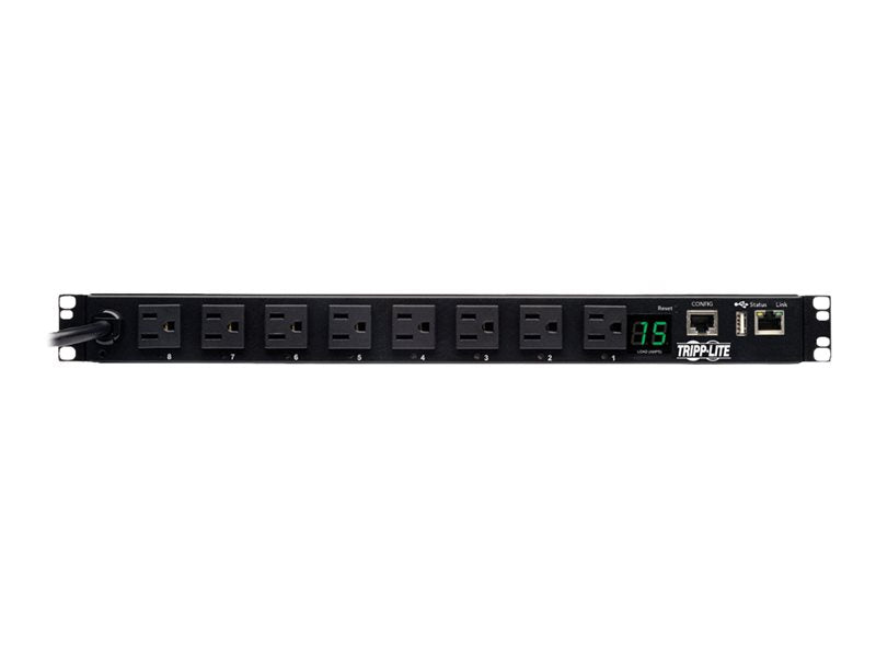 TRIPPLITE 1U 8-OUT LX 1400W SWITCHED PDU TAA