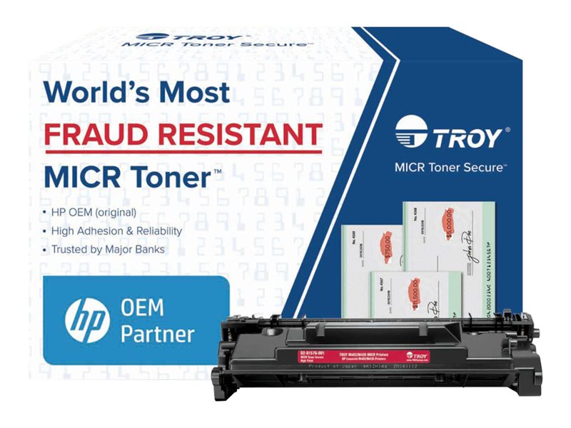 TROY/HP LASERJET M402N HI SECURE MICR TONER