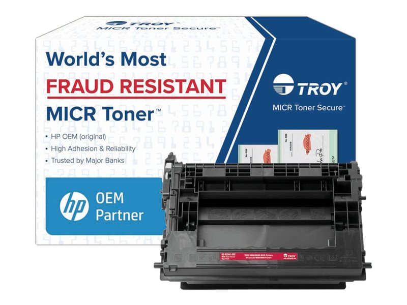 TROY/HP LASERJET M607DN  HI SECURE MICR TONER