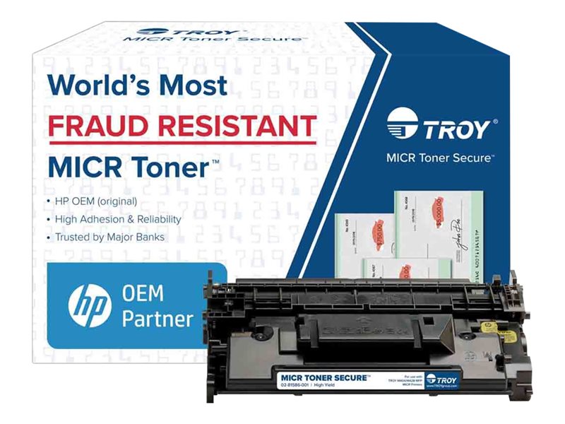 TROY/HP LASERJET M404N HI SECURE MICR TONER