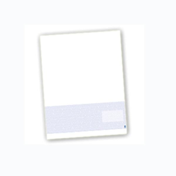 TROY SECURTY CHECK PAPER BOTTOM CHECK BLUE-500PK