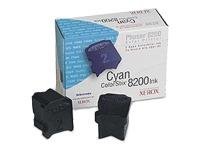 XEROX PHASER 8200 2PK SD CYAN INK STICKS