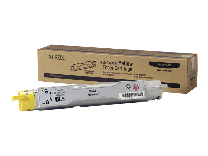XEROX PHASER 6300 HI YLD YELLOW TONER