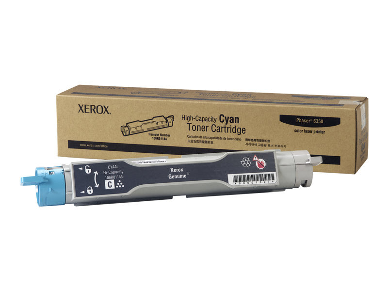 XEROX PHASER 6350 HI YLD CYAN TONER