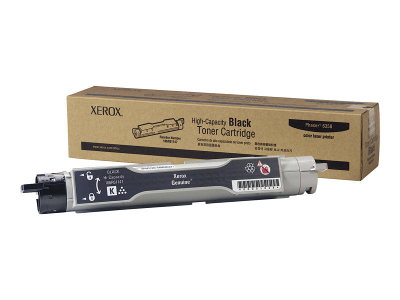 XEROX PHASER 6350 HI YLD BLACK TONER