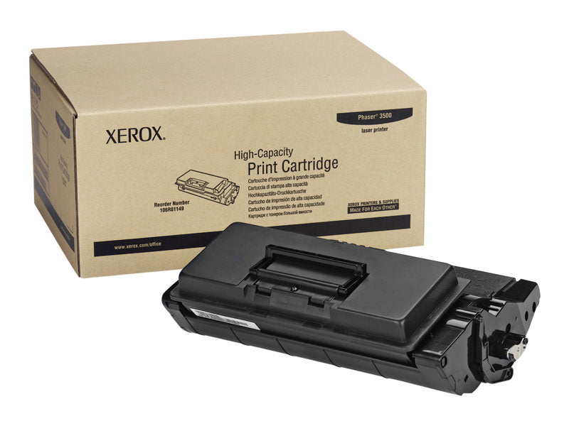 XEROX PHASER 3500  HI YLD BLACK TONER