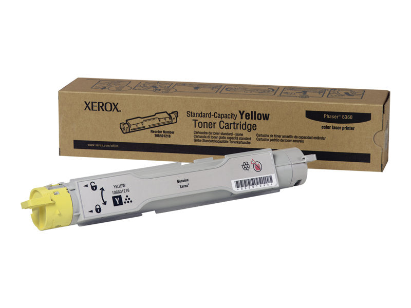 XEROX PHASER 6360  SD YLD YELLOW TONER