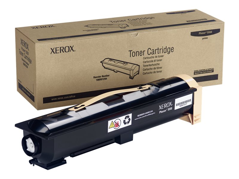 XEROX PHASER 5550  SD YLD BLACK TONER
