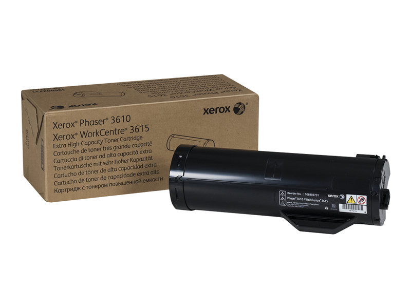 XEROX PHASER 3610  XH YLD BLACK TONER
