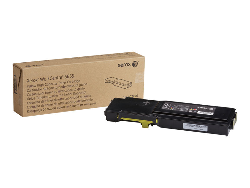 XEROX WORKCENTRE 6655  HI YLD YELLOW TONER