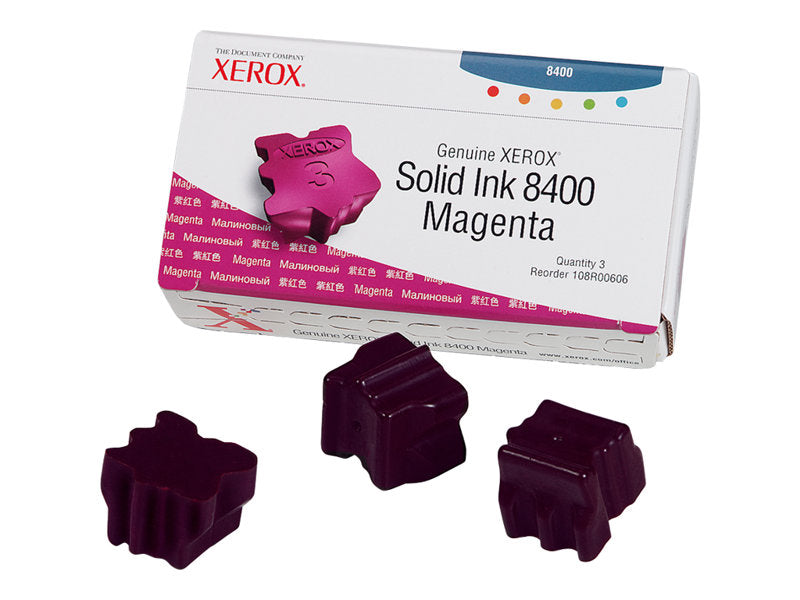 XEROX PHASER 8400  3PK SD MAGNTA INK STICK