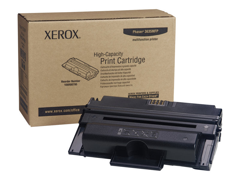 XEROX PHASER 3635  HI YLD BLACK TONER