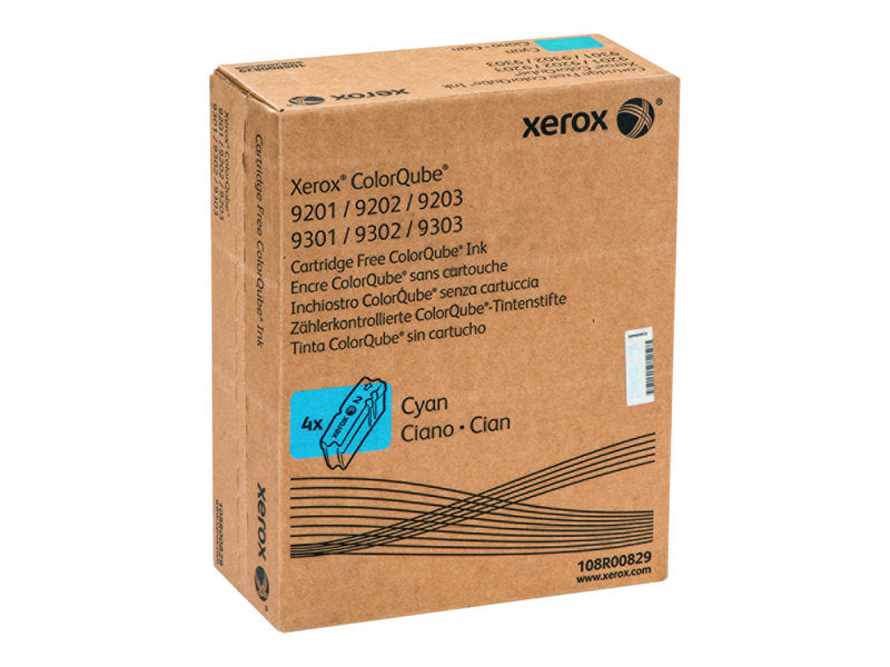 XEROX COLORQUBE 9201  4PK SD CYAN INK STICKS