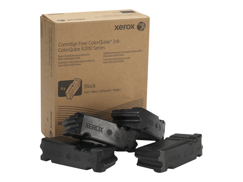 XEROX COLORQUBE 9201  4PK SD BLACK INK STICKS
