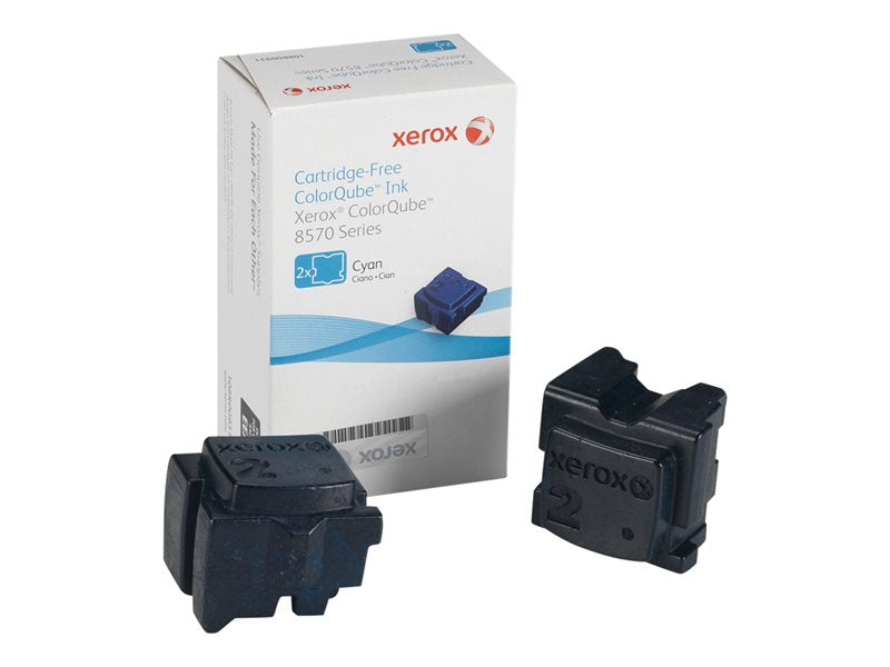 XEROX COLORQUBE 8570N  2PK SD CYAN INK STICKS