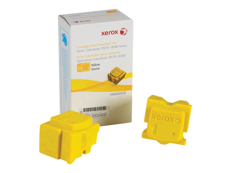 XEROX COLORQUBE 8570N  2PK SD YELLOW INK STICK
