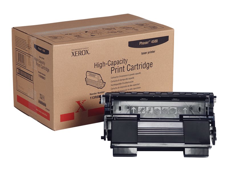 XEROX PHASER 4500 HI YLD BLACK TONER