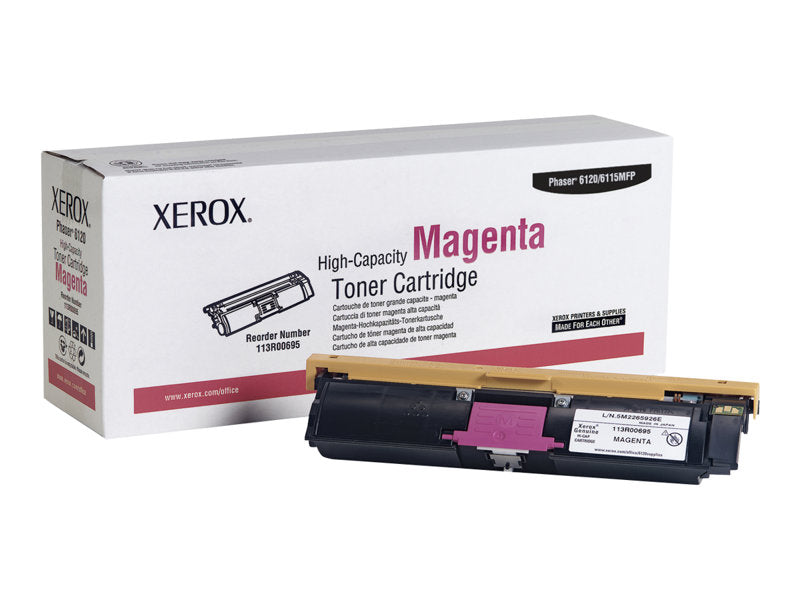 XEROX PHASER 6120 HI YLD MAGENTA TONER